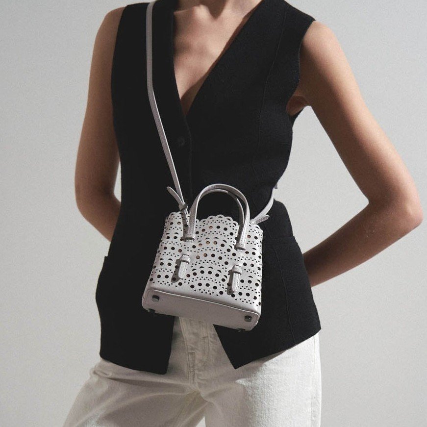 Hollow Carved Tote Bag Shoulder Messenger Bag