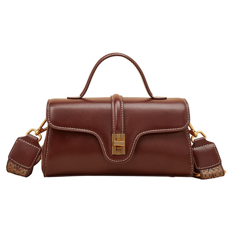 Niche Original High Sense Mild Luxury Retro Cambridge Portable Messenger Bag