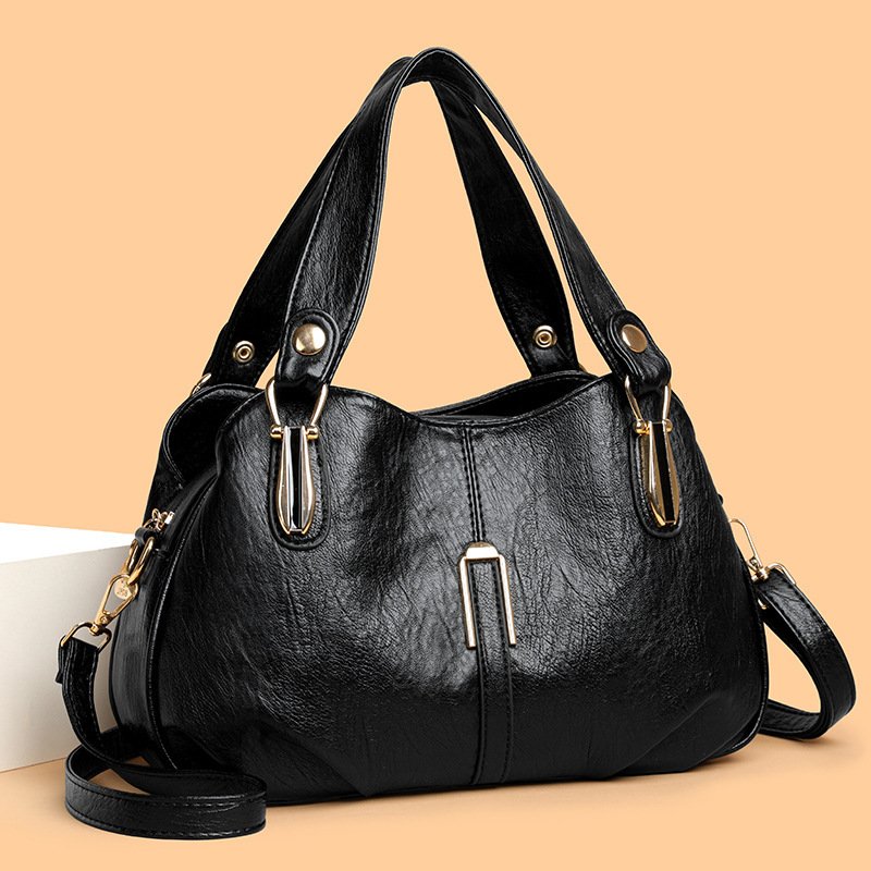 Women's Practical Casual Middle-aged Mom Handbag Bag Retro