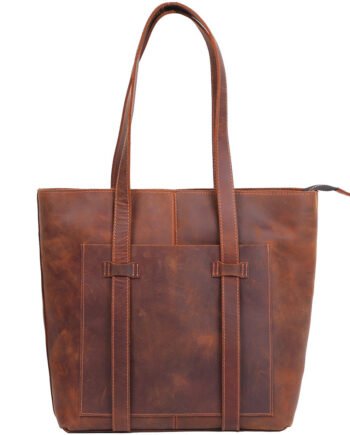 High-capacity Women's Shoulder Bag With The First Layer Cowhide Casual Bag