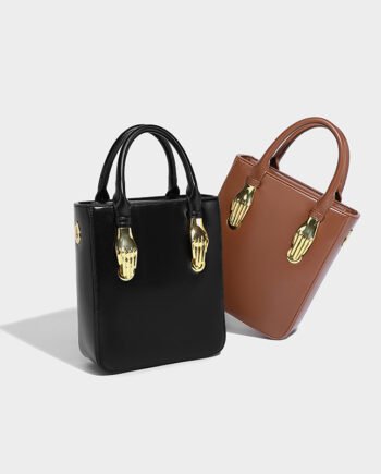 Mini Small Square Bag Metal Handbag Shoulder Crossbody Female Student