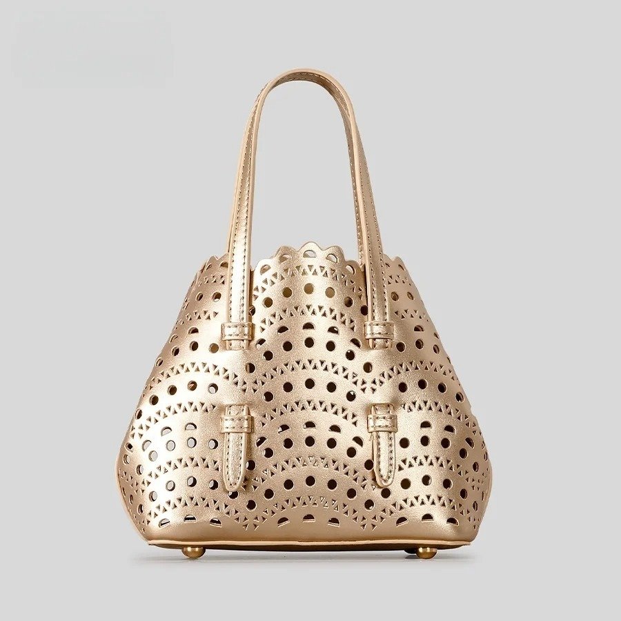 Hollow Carved Tote Bag Shoulder Messenger Bag