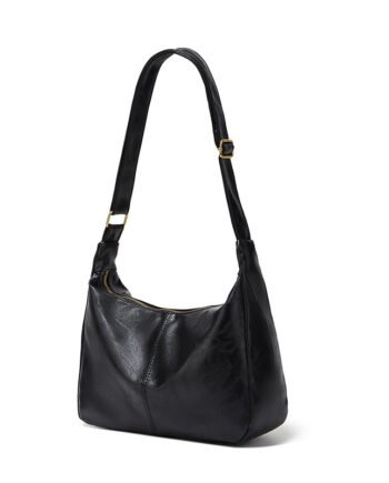 Women's Solid Color Retro Large Capacity Shoulder Tote Bag